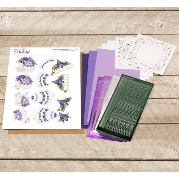 COUTURE CREATIONS PRECIOUS FLOWER KIT W/TOOL - Picture 3 of 4